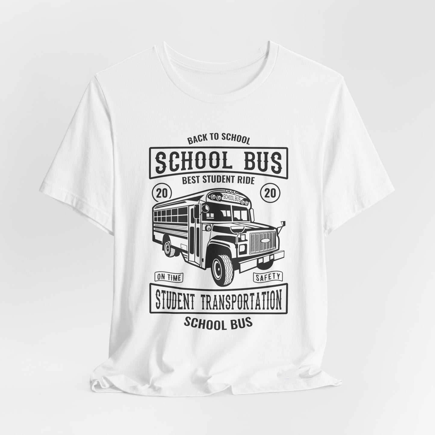 School Bus, Best Student Ride - Unisex Jersey Short Sleeve Tee - 12696