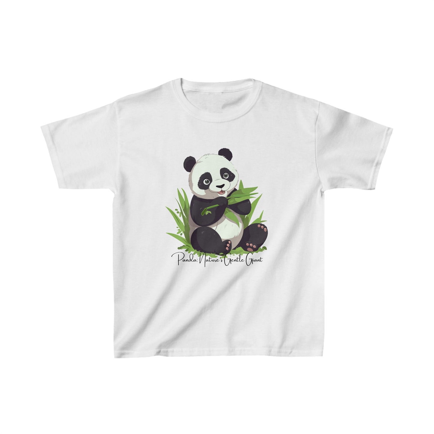 Panda: Nature’s Gentle Giant - Kids Heavy Cotton™ Tee