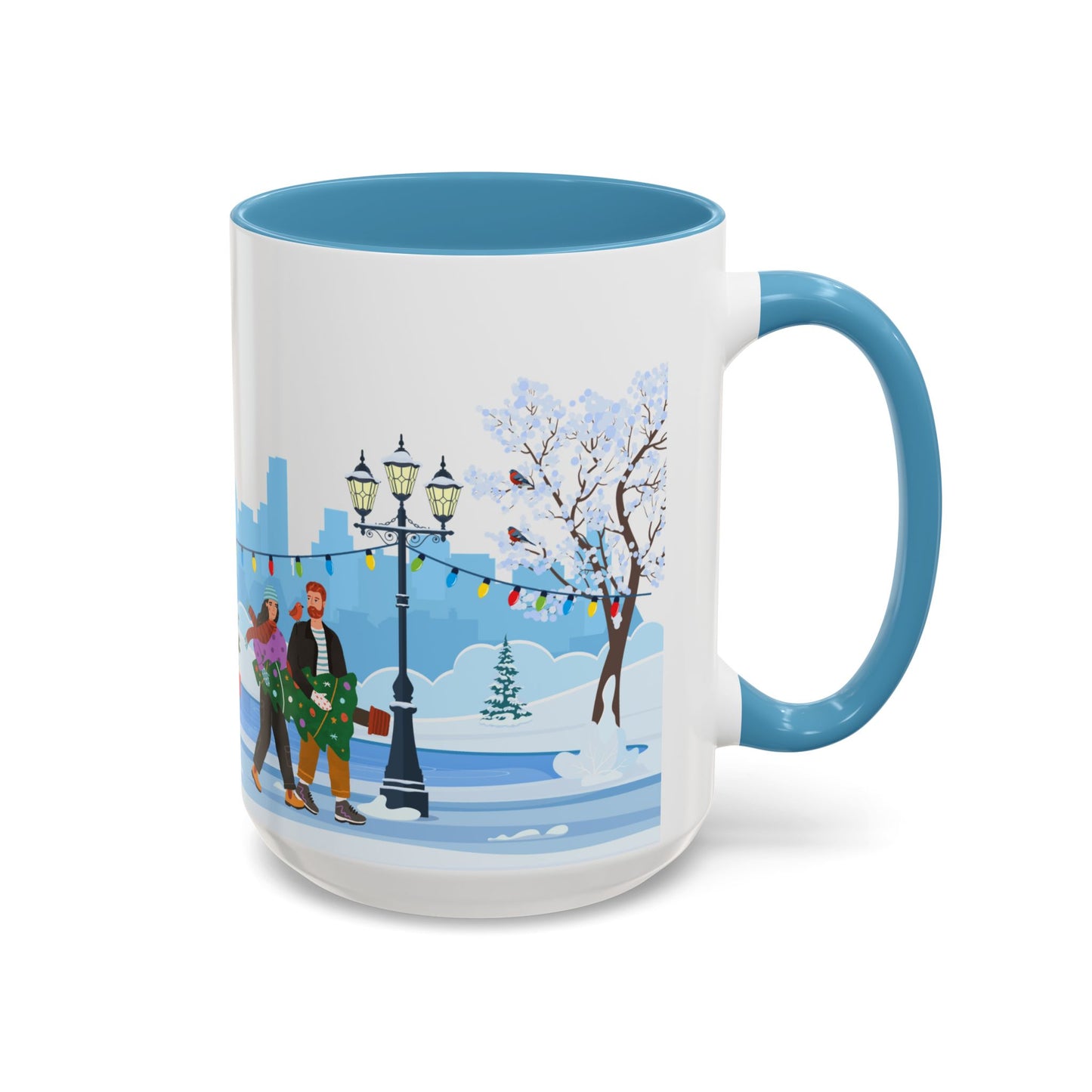 Christmas Street - Accent Coffee Mug (11, 15oz) - 10439