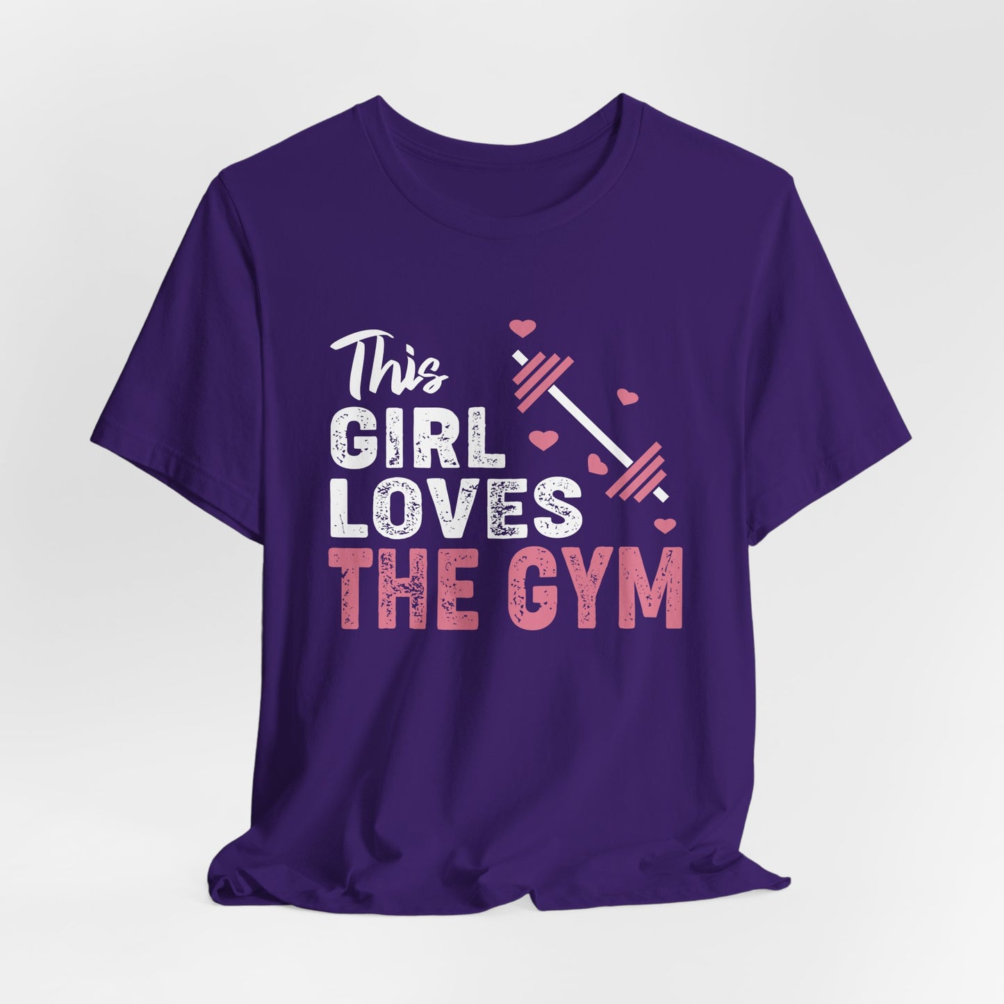 This Girl Loves The Gym - Unisex Jersey Short Sleeve Tee