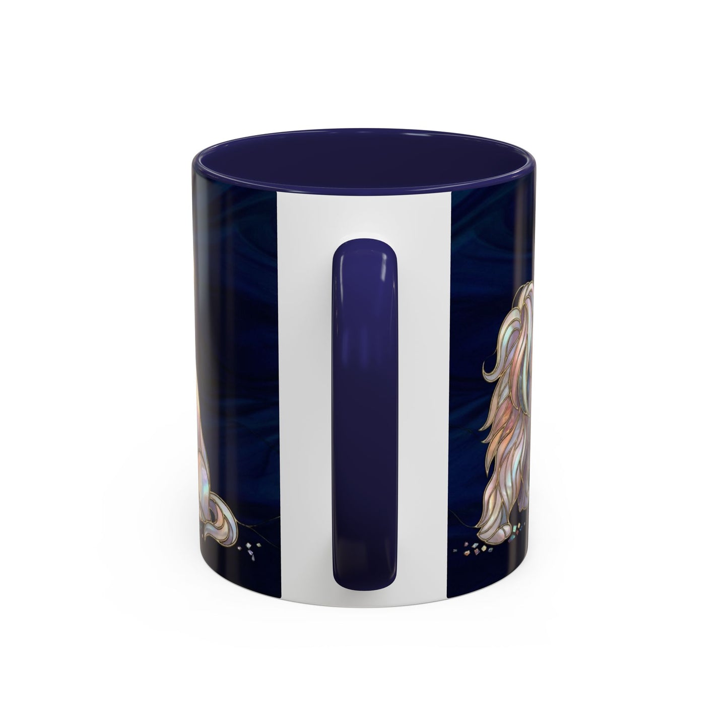 Maltese Art Coffee Mug — Stain Glass Design (11/15oz) - 14546