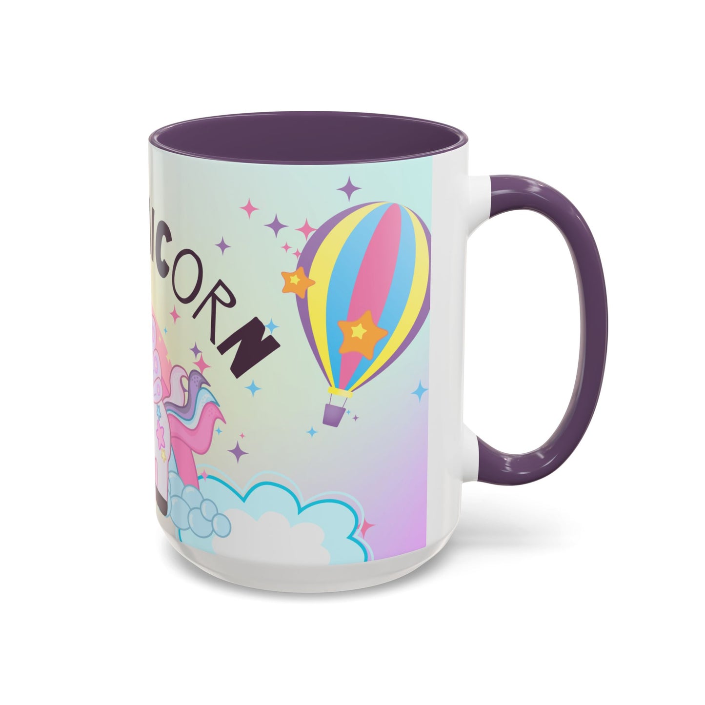 Be A Unicorn - Accent Coffee Mug (11, 15oz) - 11007