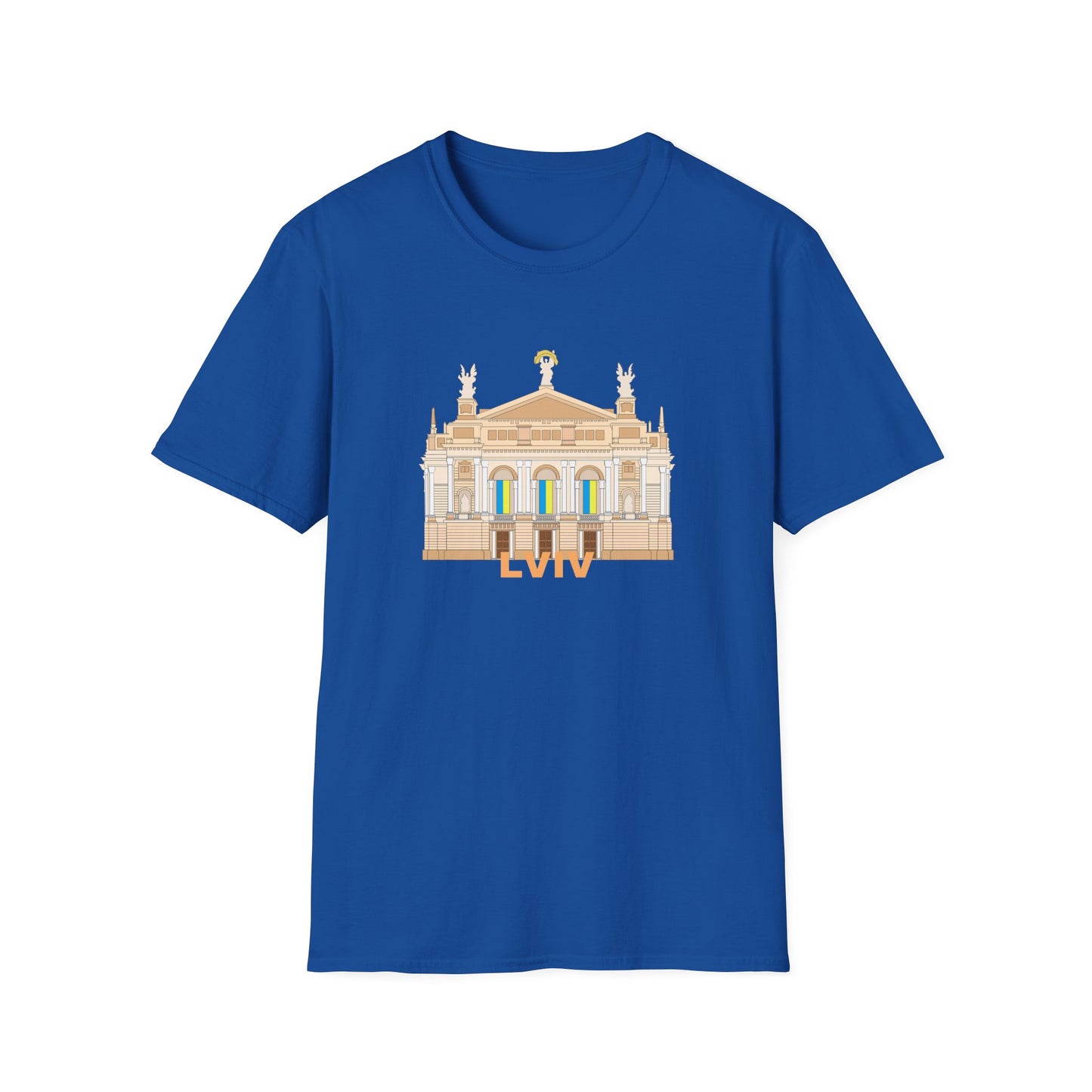 Lviv T-Shirt - Unisex Softstyle Tee - 12268