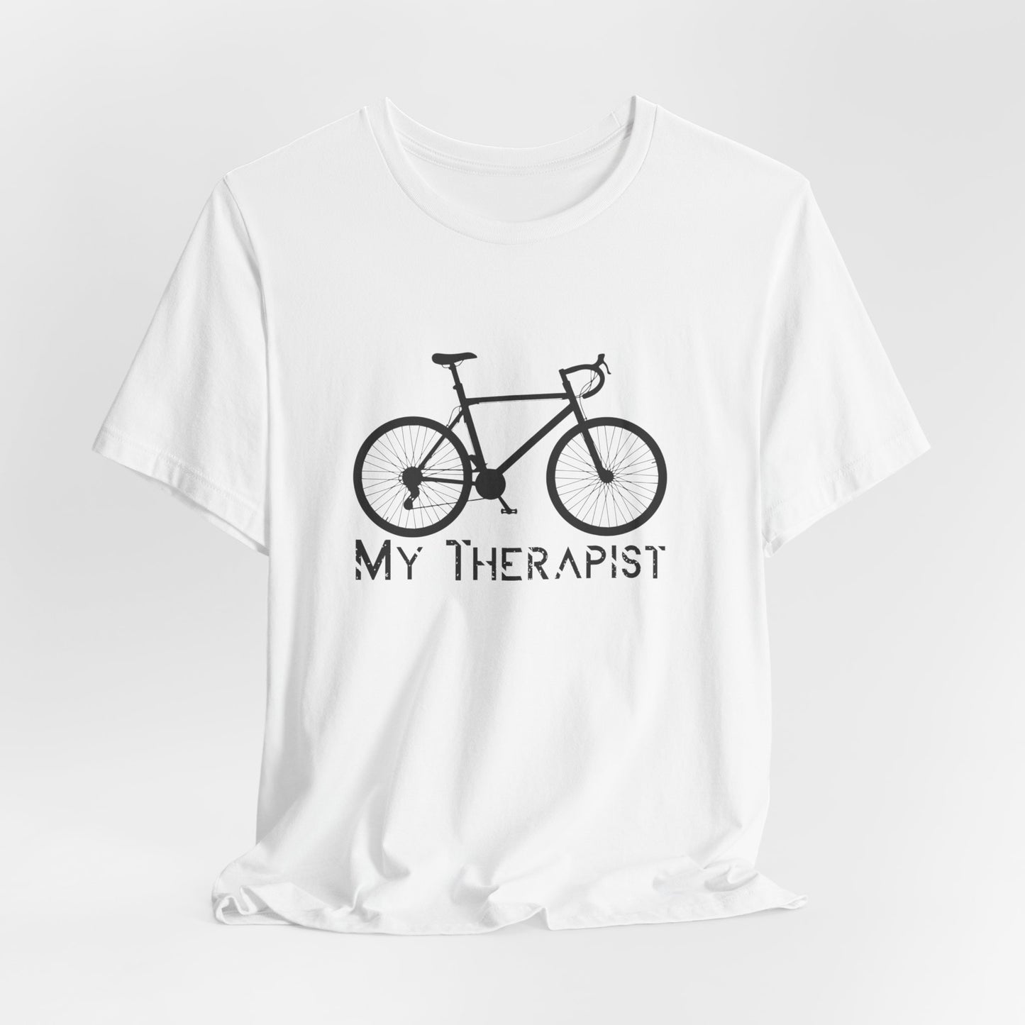 Bicycle: My Therapist - Unisex Jersey Short Sleeve Tee