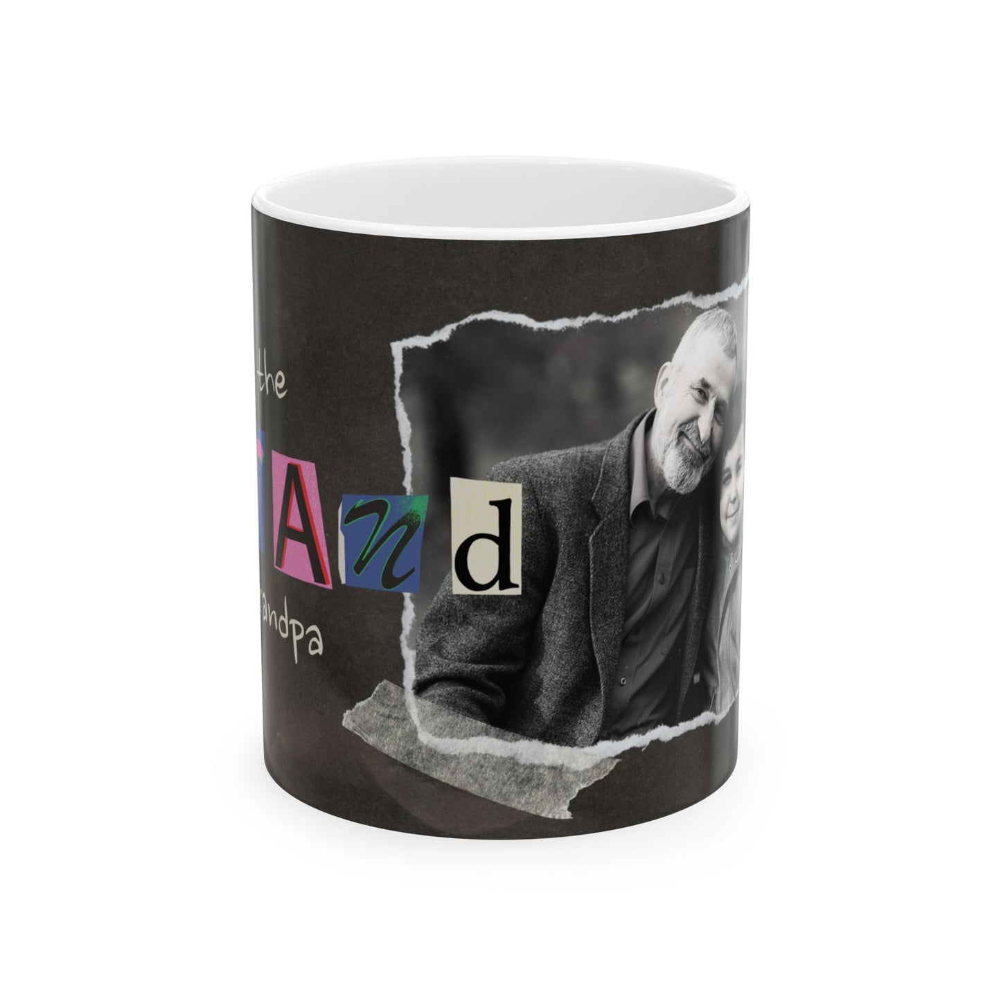 Personalized Ceramic Mug for Grandpa | Unique Gift for Father's Day, Birthday, or Just Because | 11oz and 15oz Sizes - 14063