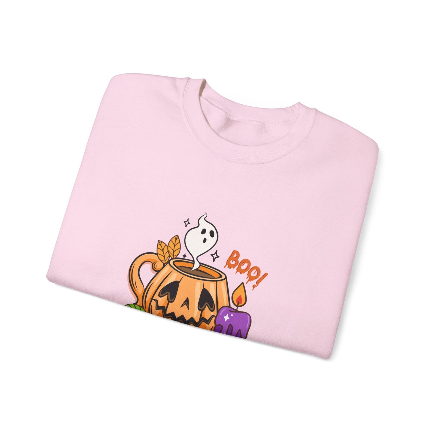 Boo Halloween - Unisex Heavy Blend™ Crewneck Sweatshirt