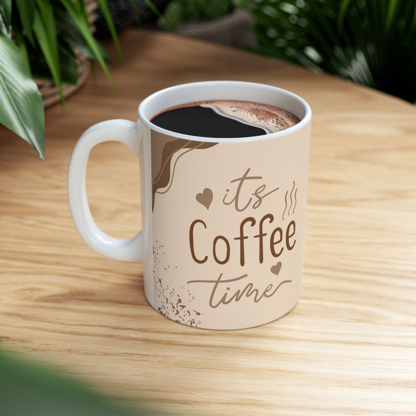 It's Coffee Time - Ceramic Mug, (11oz, 15oz) - 11048