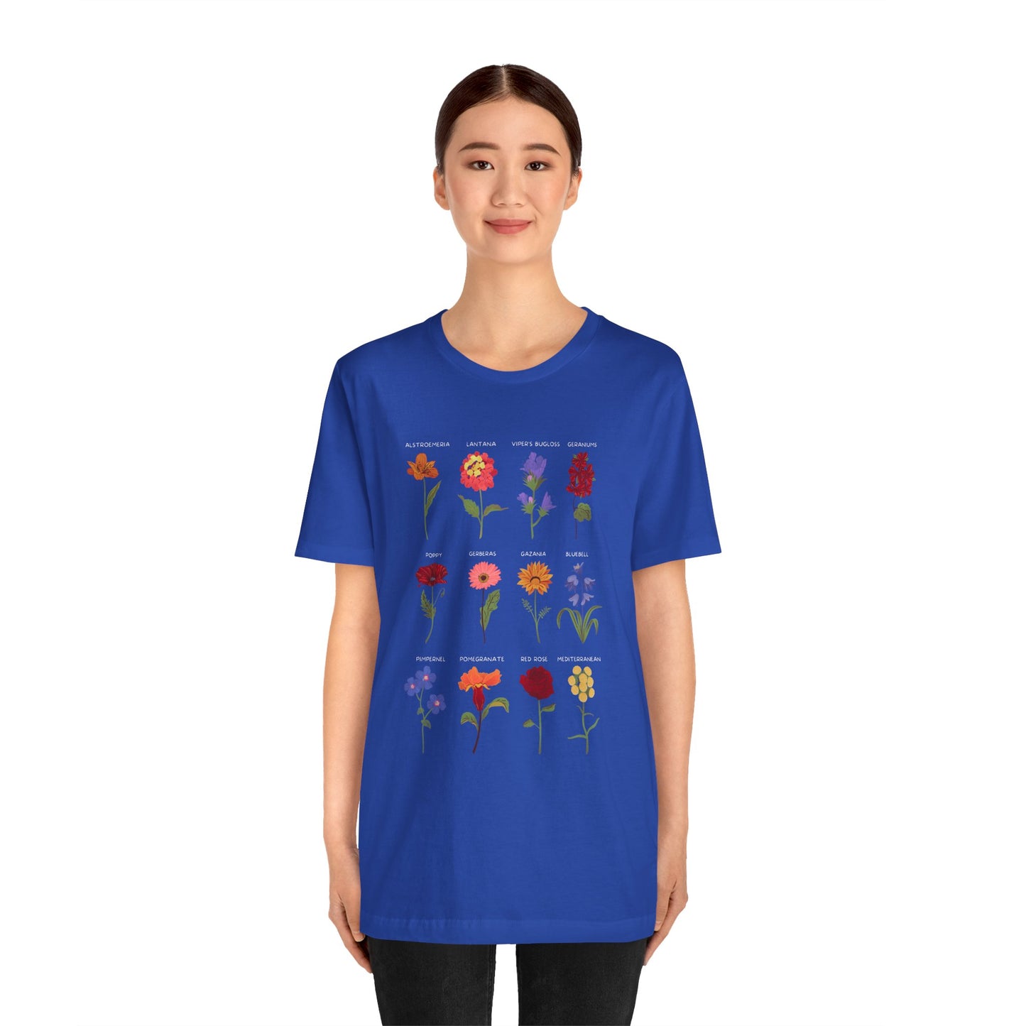 Summer Flowers - Unisex Jersey Short Sleeve Tee - 11568