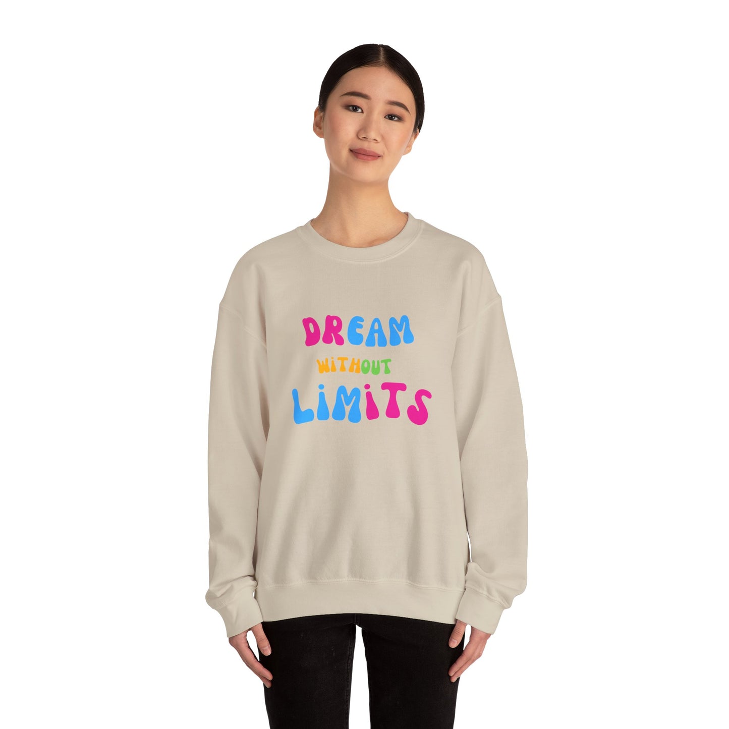 Dream Without Limits - Unisex Heavy Blend™ Crewneck Sweatshirt