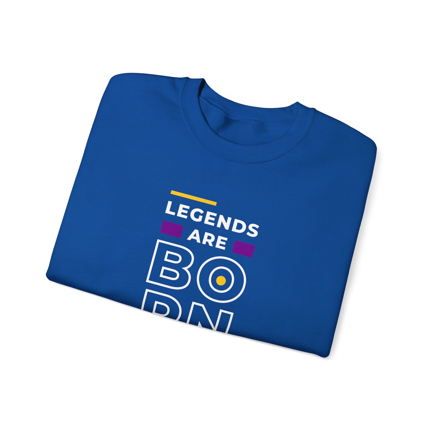 Legends are Born in January - Unisex Heavy Blend™ Crewneck Sweatshirt - 11202