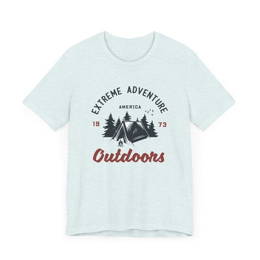 Extreme Adventure America Outdoors - Unisex Jersey Short Sleeve Tee - 12633