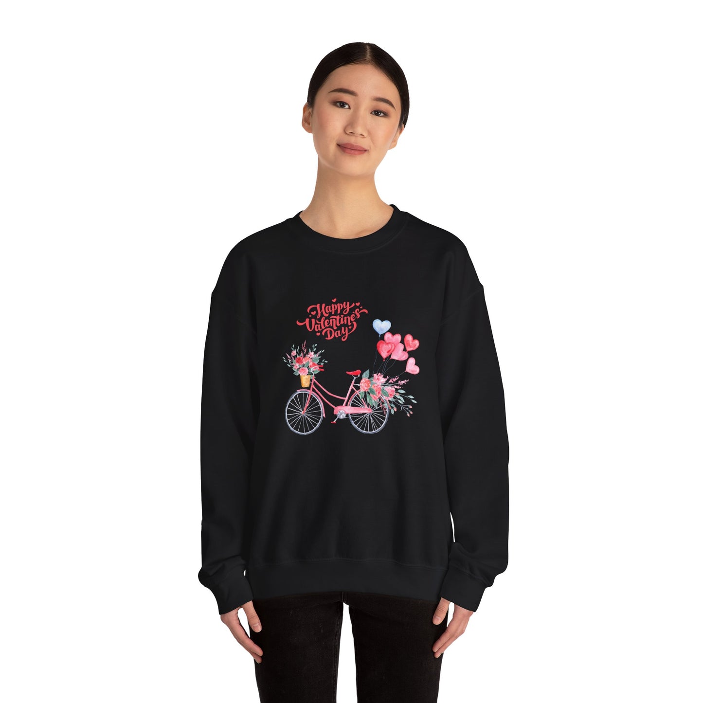 Happy Valentine's Day - Unisex Heavy Blend™ Crewneck Sweatshirt - 11381