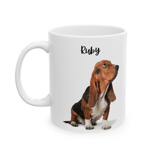 Personalised Ceramic Mug, Pet Lover Gift, Coffee Cup, Dog Owner Mug, Animal Lover Gift - 14180