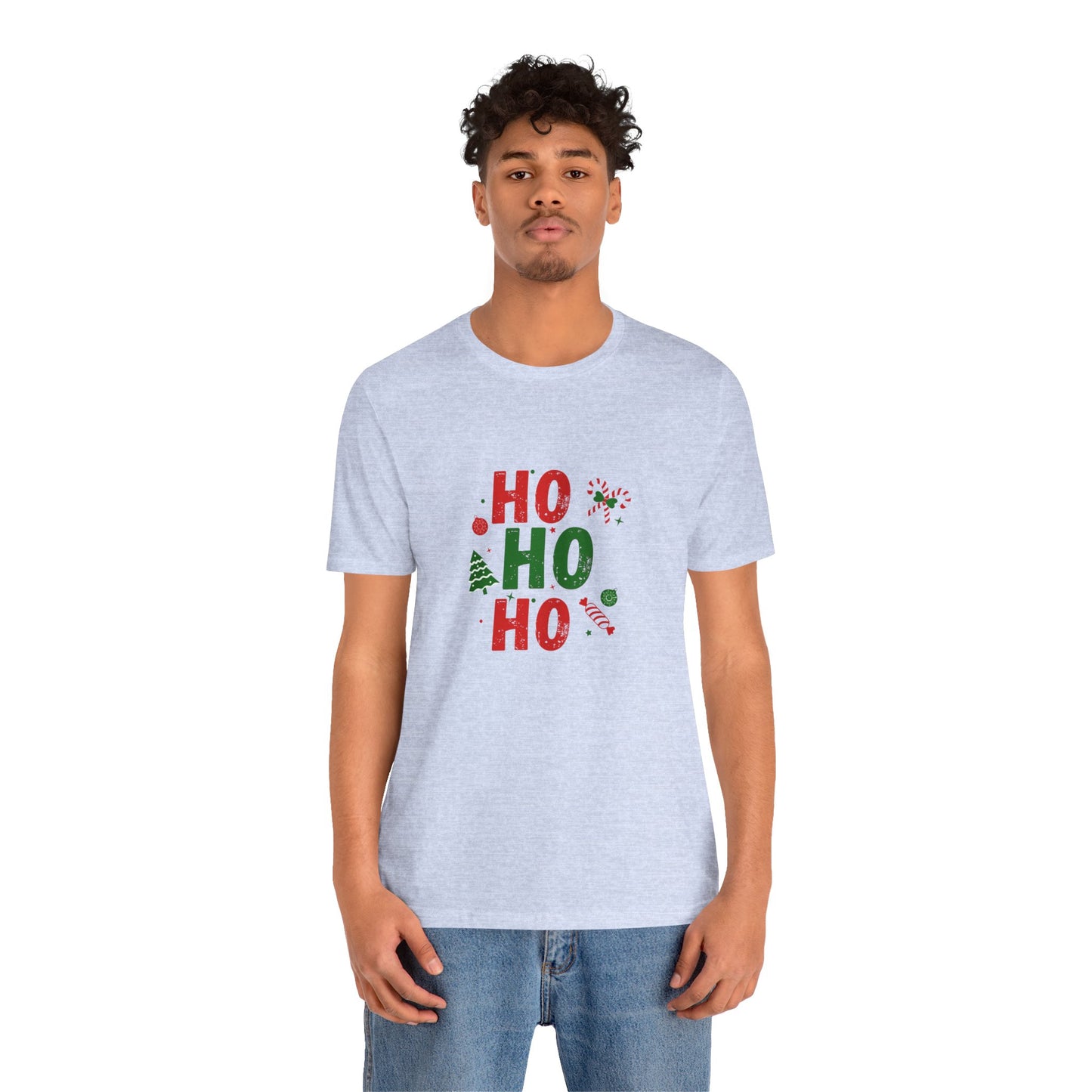 Ho Ho Ho - Unisex Jersey Short Sleeve Tee - 10534