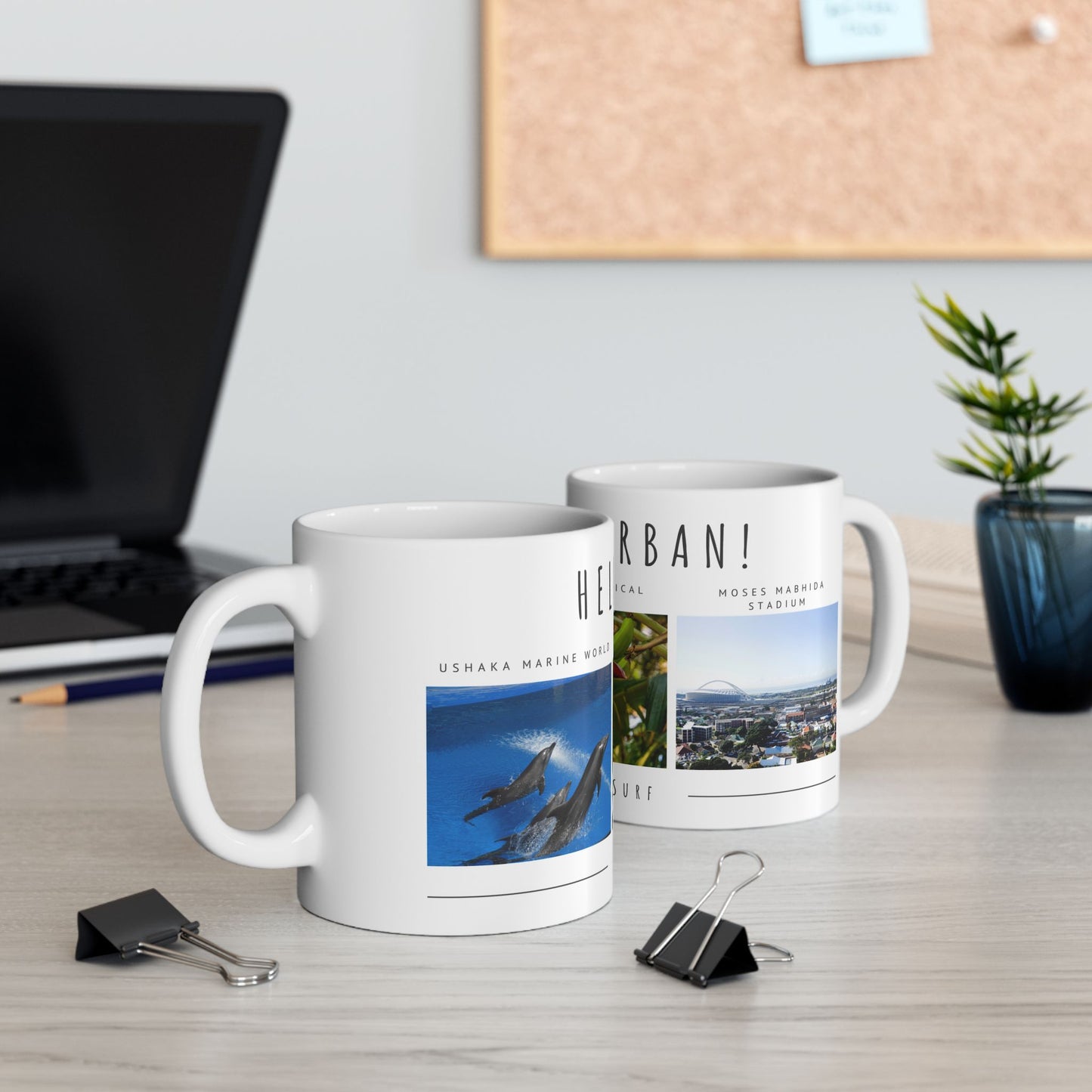 Hello Durban! Scenic Ceramic Mug - 11oz & 15oz - 12235