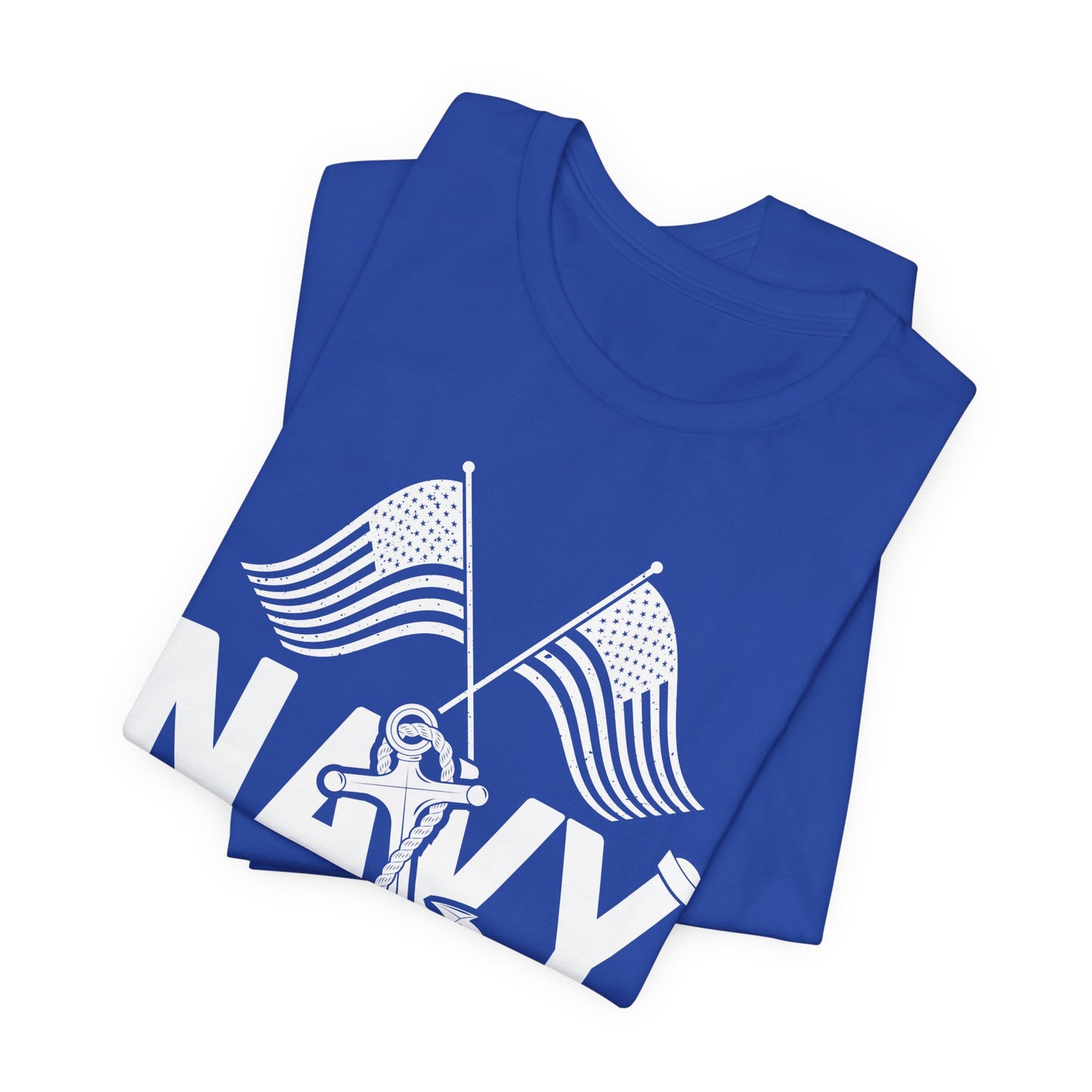 Navy Mom - Unisex Jersey Short Sleeve Tee - 13045