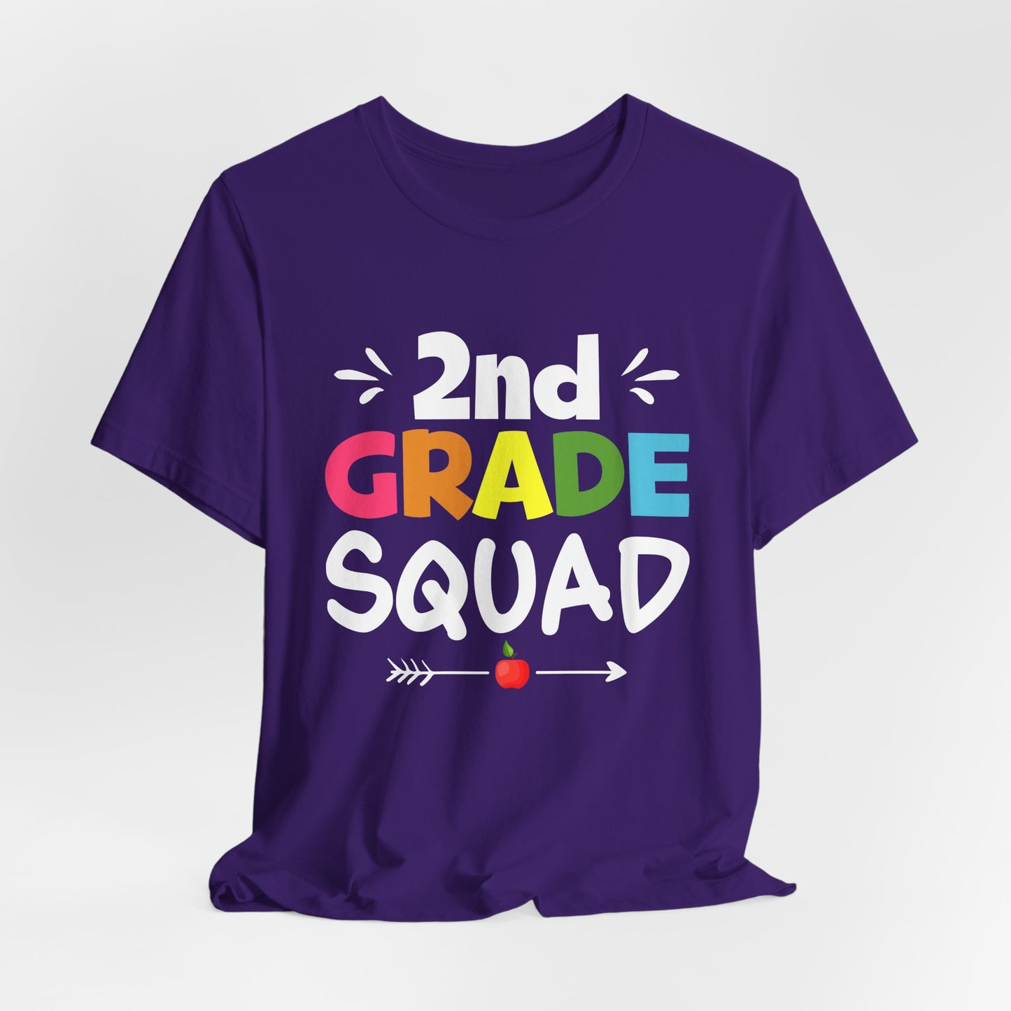 Teacher: 2nd Grade Squad - Unisex Jersey Short Sleeve Tee - 13532