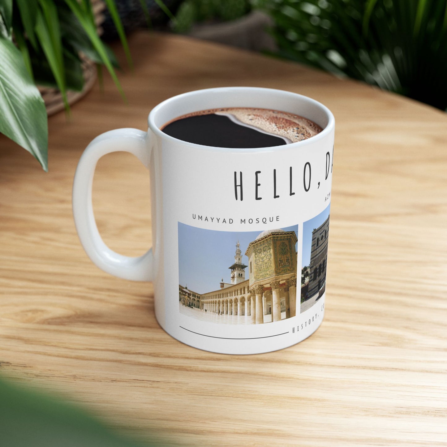 Hello Damascus! Ceramic Mug - 11oz & 15oz - 12239