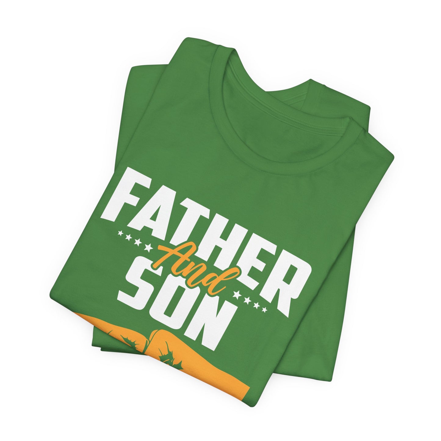 Father & Son, Not Always Eye To Eye, But Always Heart To Heart - Unisex Jersey Short Sleeve Tee