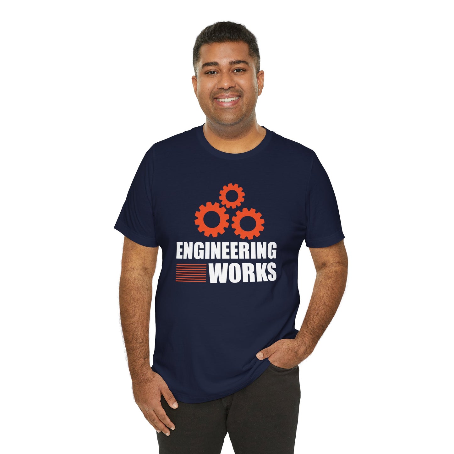 Engineer:  Engineering Works - Unisex Jersey Short Sleeve Tee