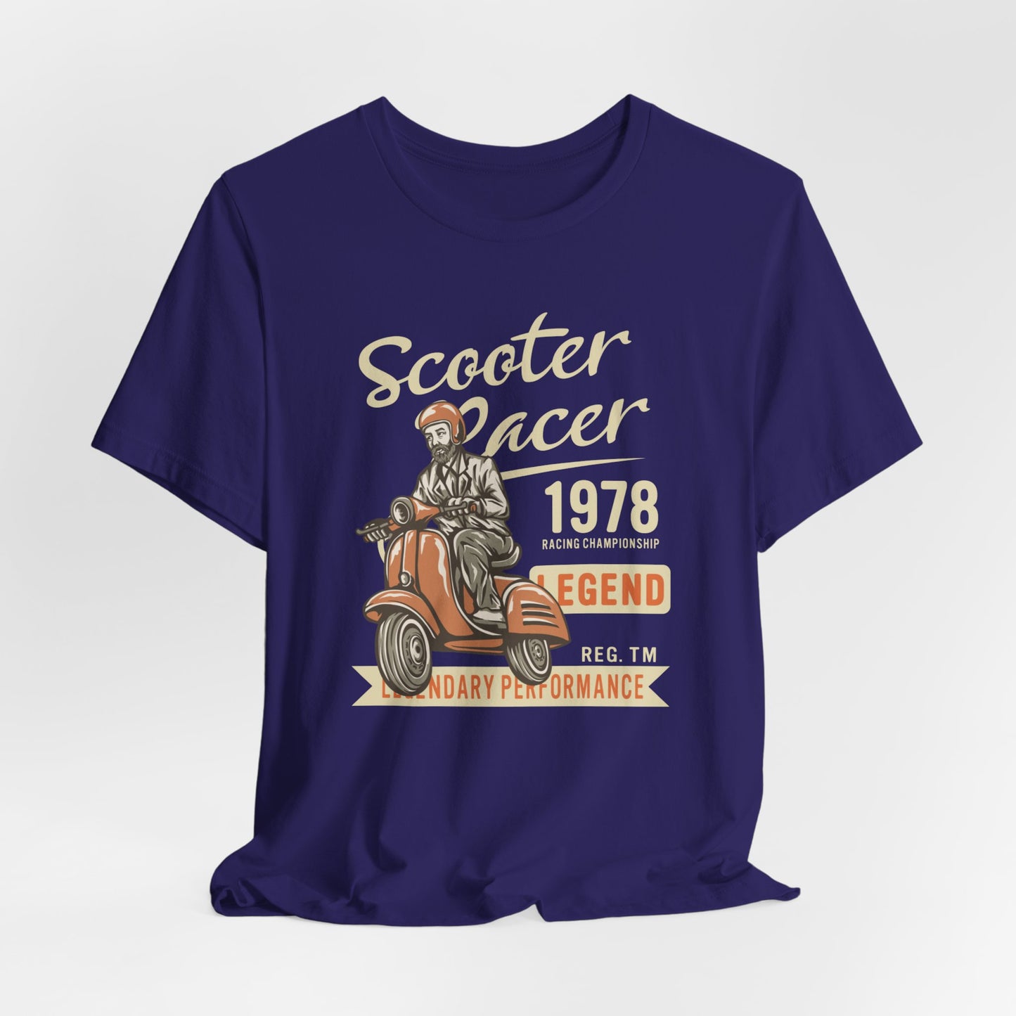 Scooter Racer - Unisex Jersey Short Sleeve Tee