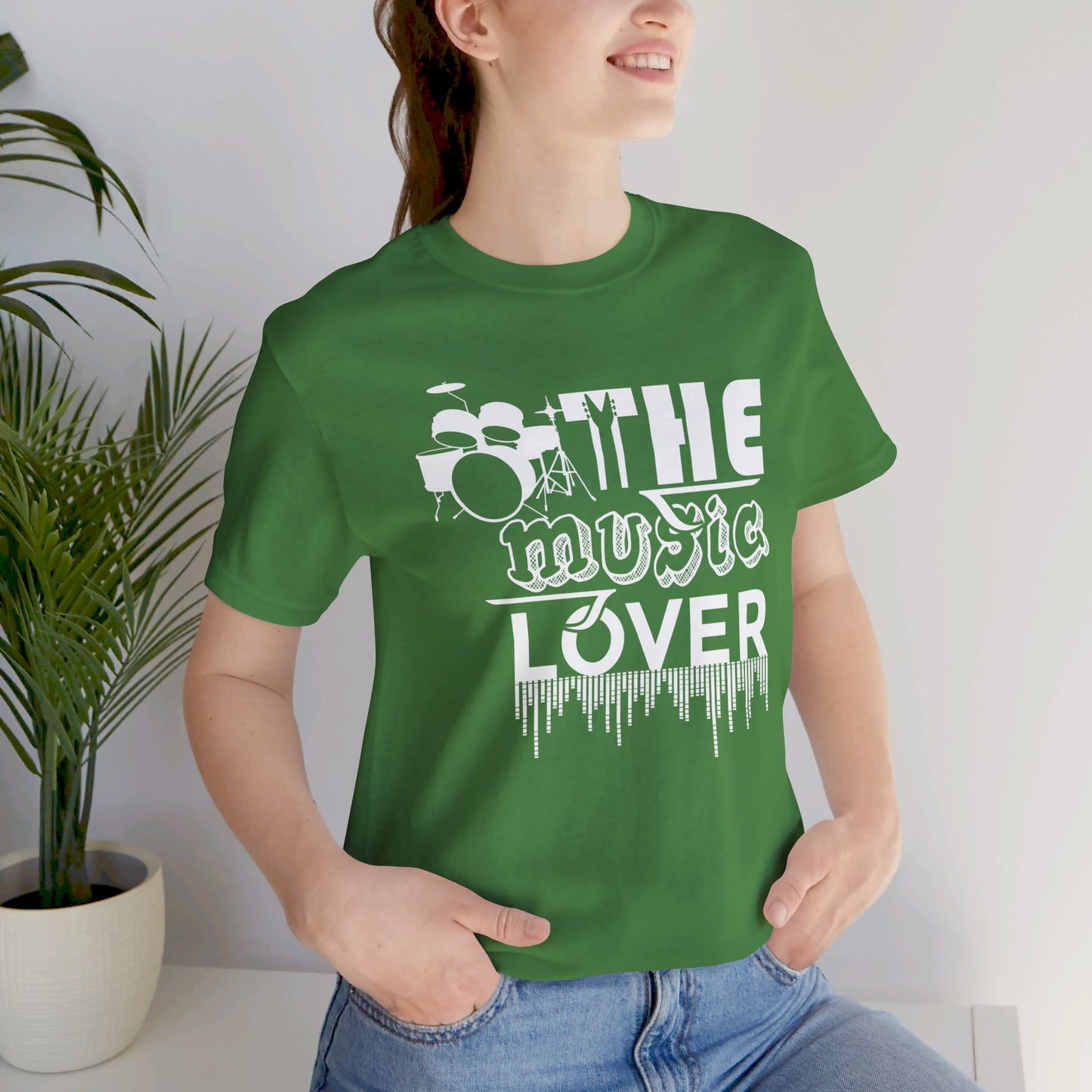 The Music Lover - Unisex Jersey Short Sleeve Tee