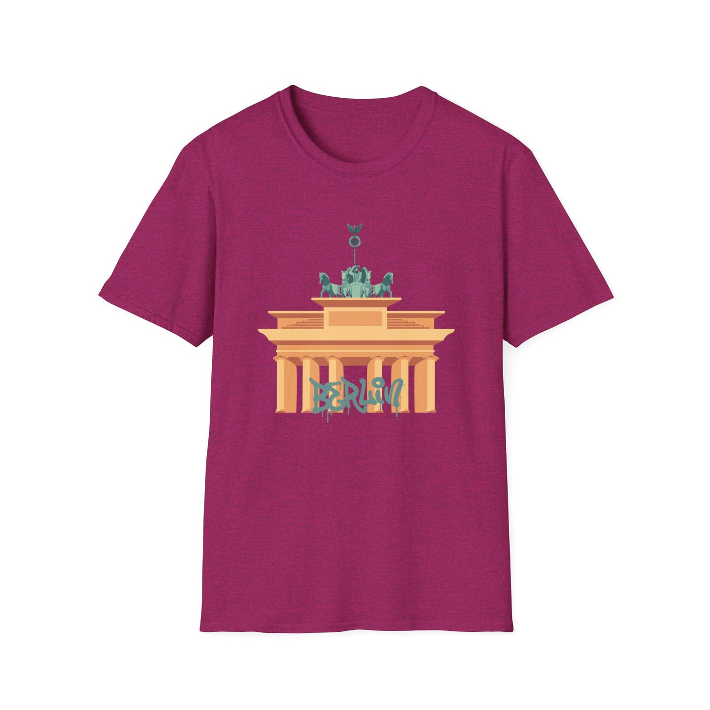 Berlin Unisex Softstyle T-Shirt - 12084