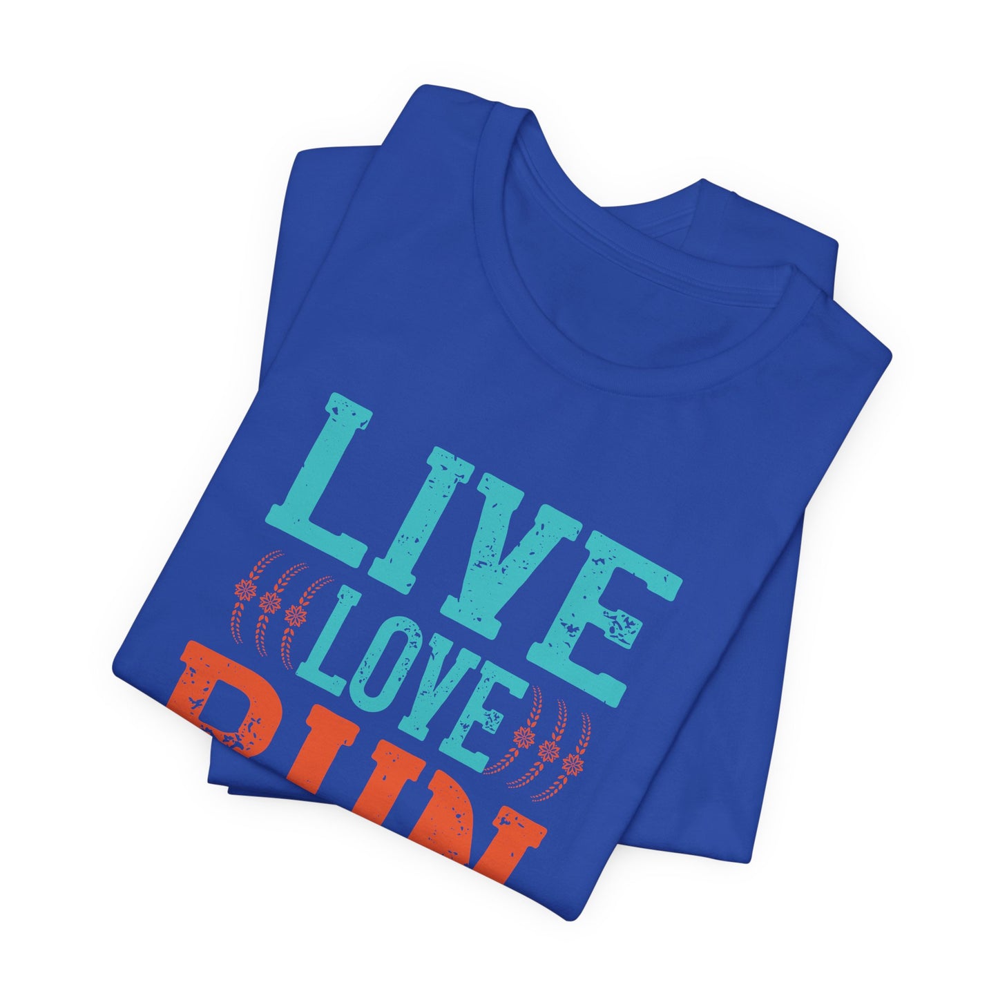 Live, Love, Run  - Unisex Jersey Short Sleeve Tee