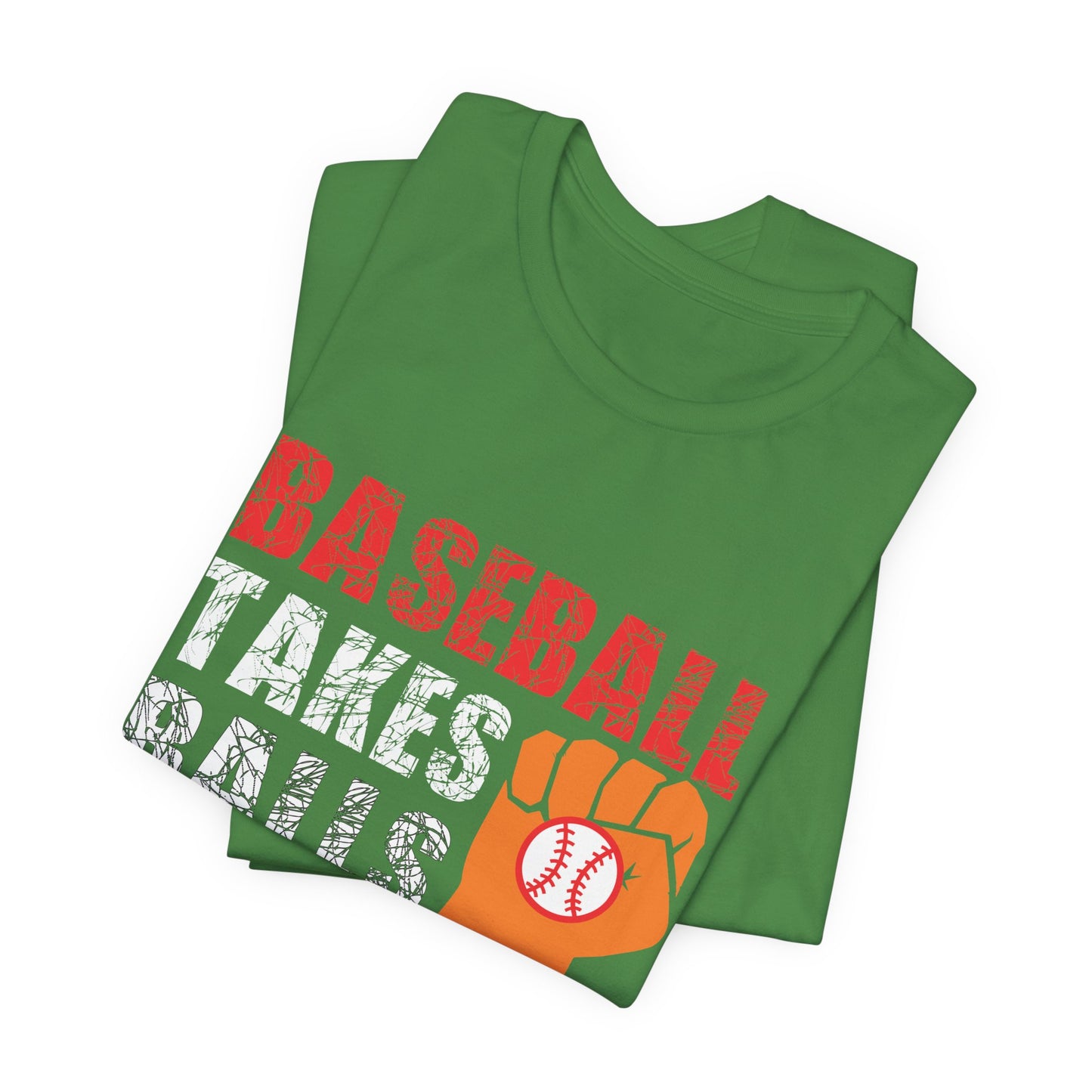 Baseball Takes Balls - Unisex Jersey Short Sleeve Tee - 13908