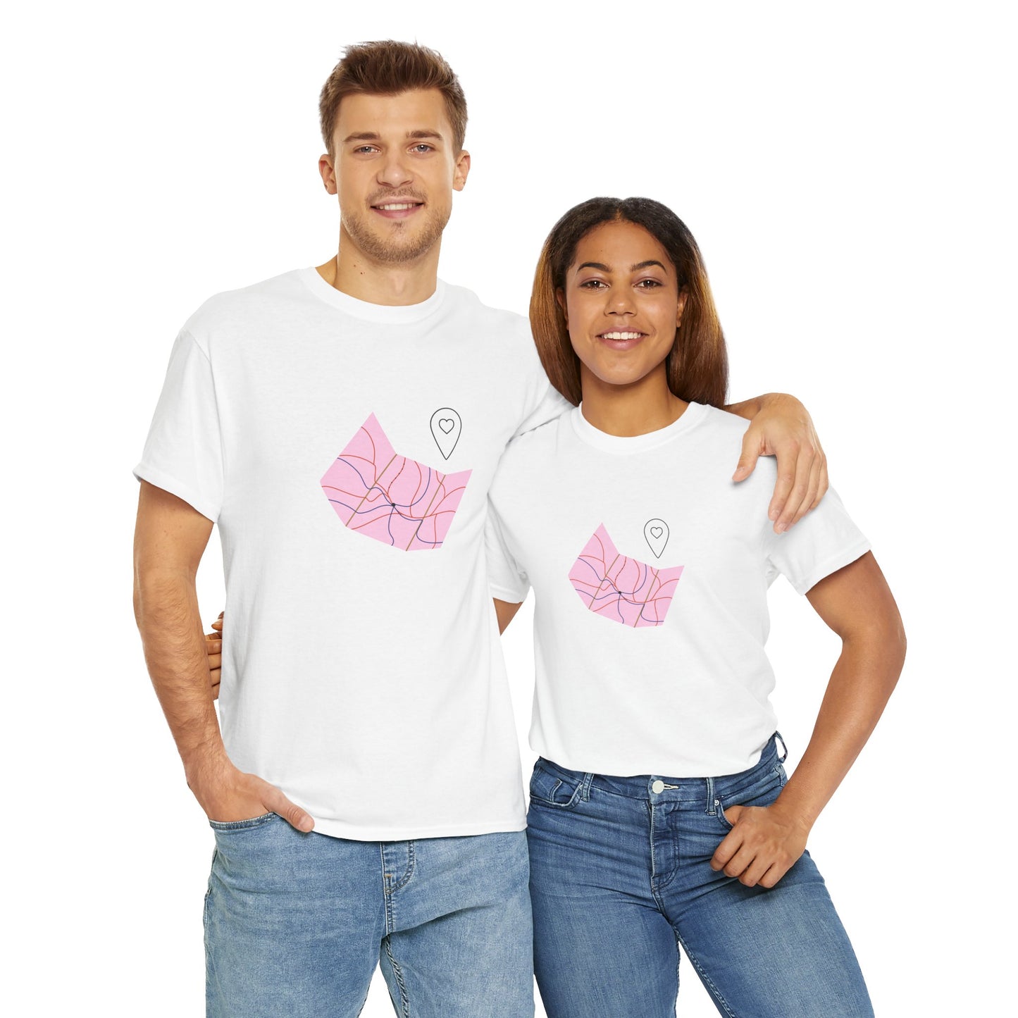 Follow Your Heart - Unisex Heavy Cotton Tee - 11445
