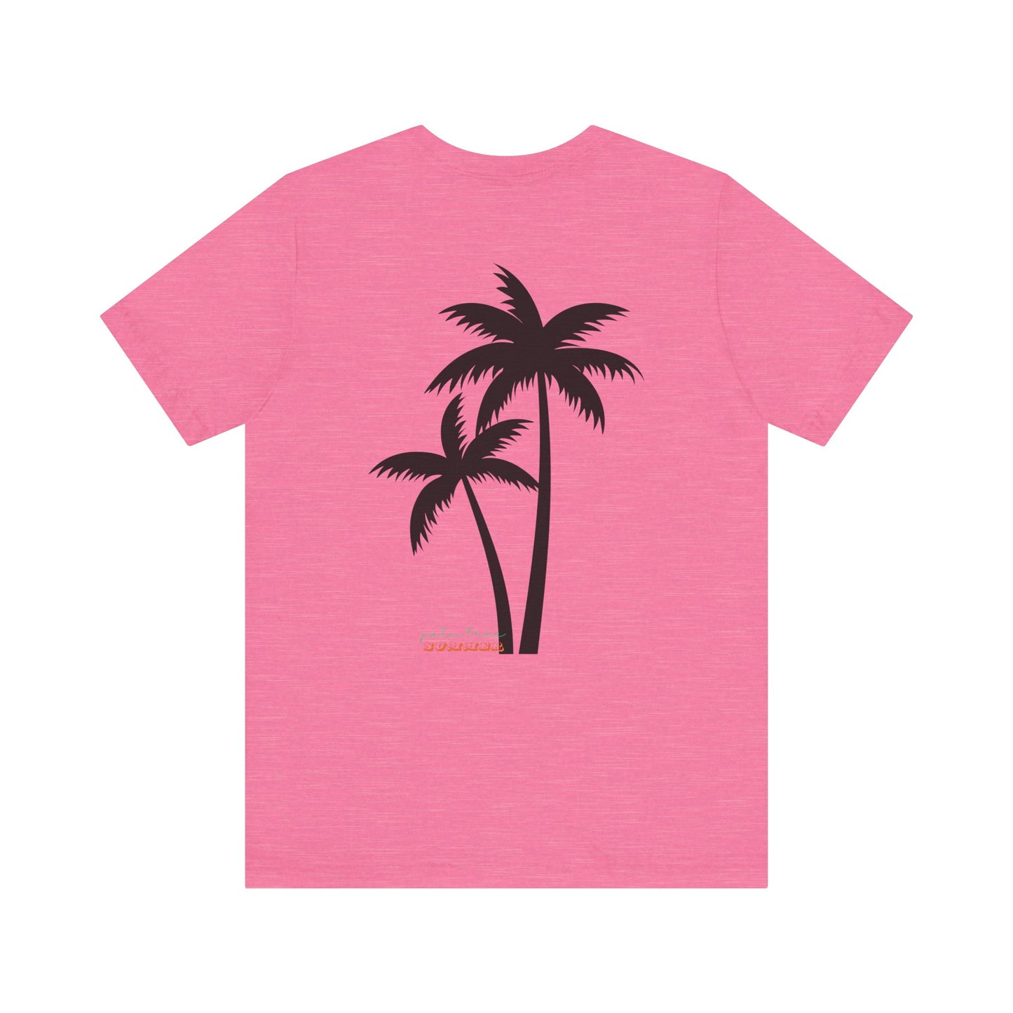 Summer, Palm Tree - Unisex Jersey Short Sleeve Tee