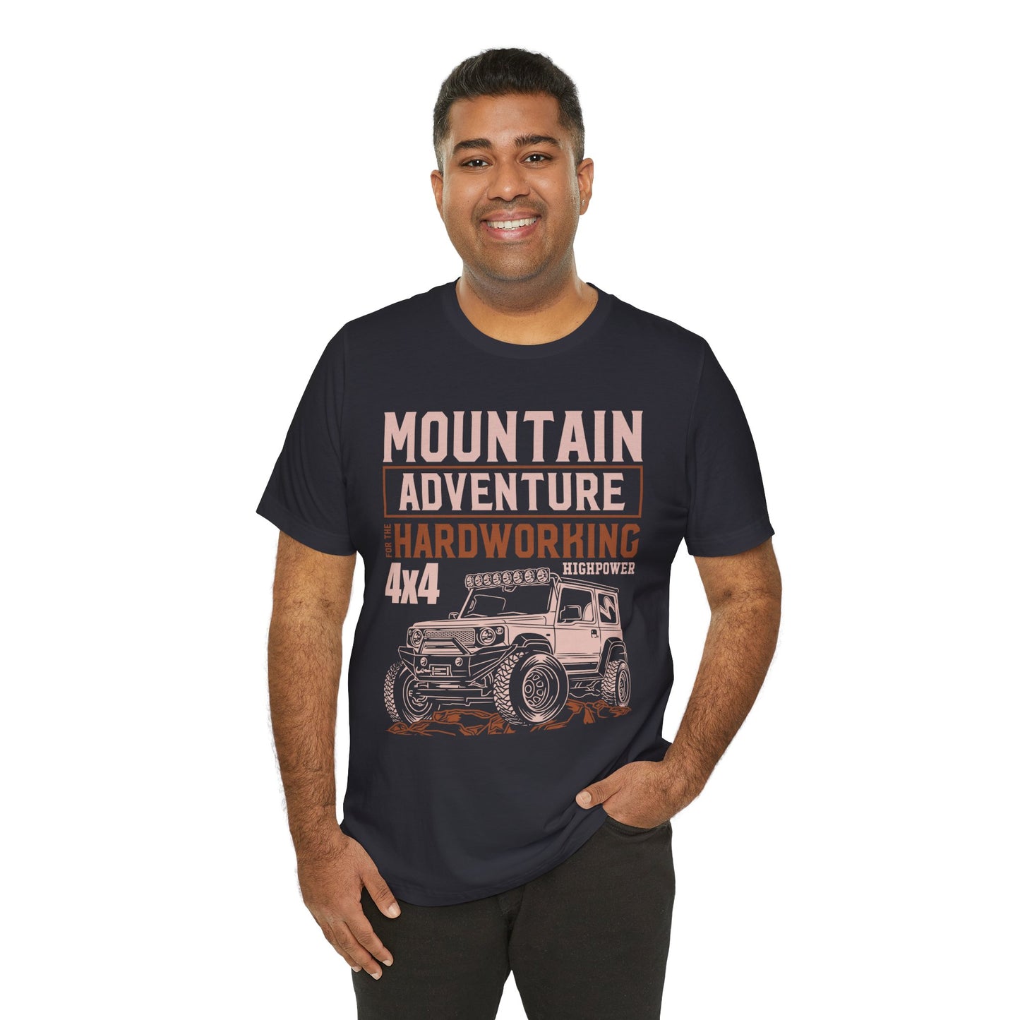 Mountain Adventure, Hardware 4x4 - Unisex Jersey Short Sleeve Tee - 12952