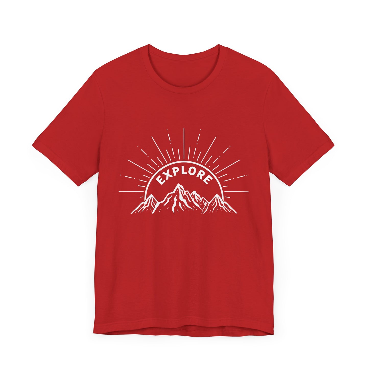 Camping: Explore - Unisex Jersey Short Sleeve Tee