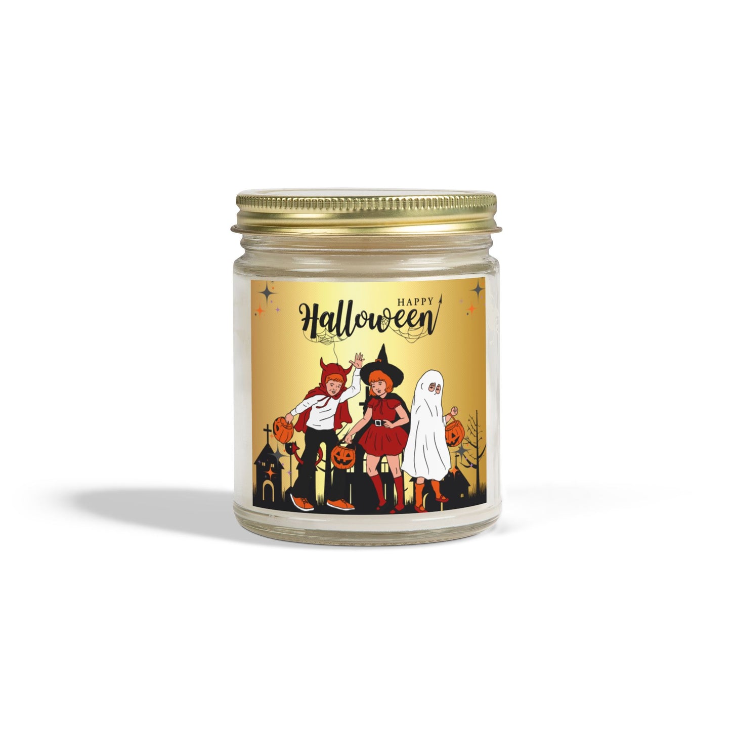 Kids, Happy Halloween - Coconut Apricot Wax (4oz, 9oz)