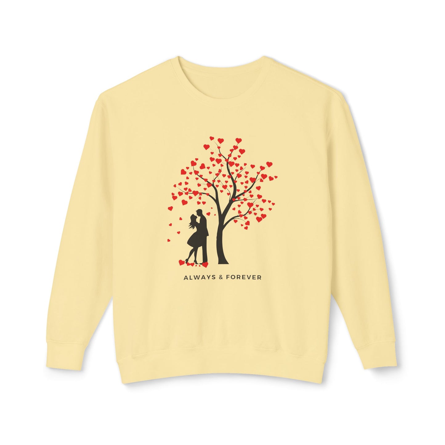 Always & Forever - Unisex Lightweight Crewneck Sweatshirt - 11553