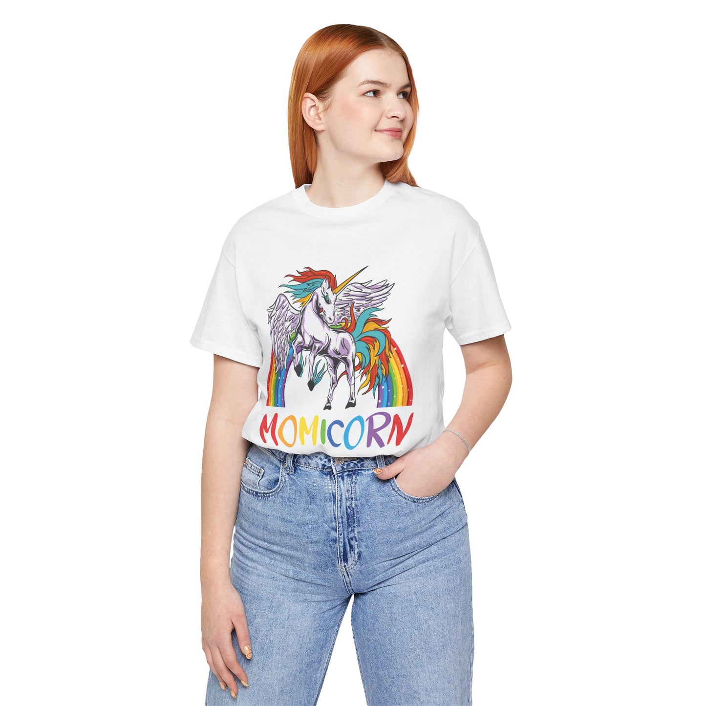 Momicorn - Unisex Jersey Short Sleeve Tee - 13065