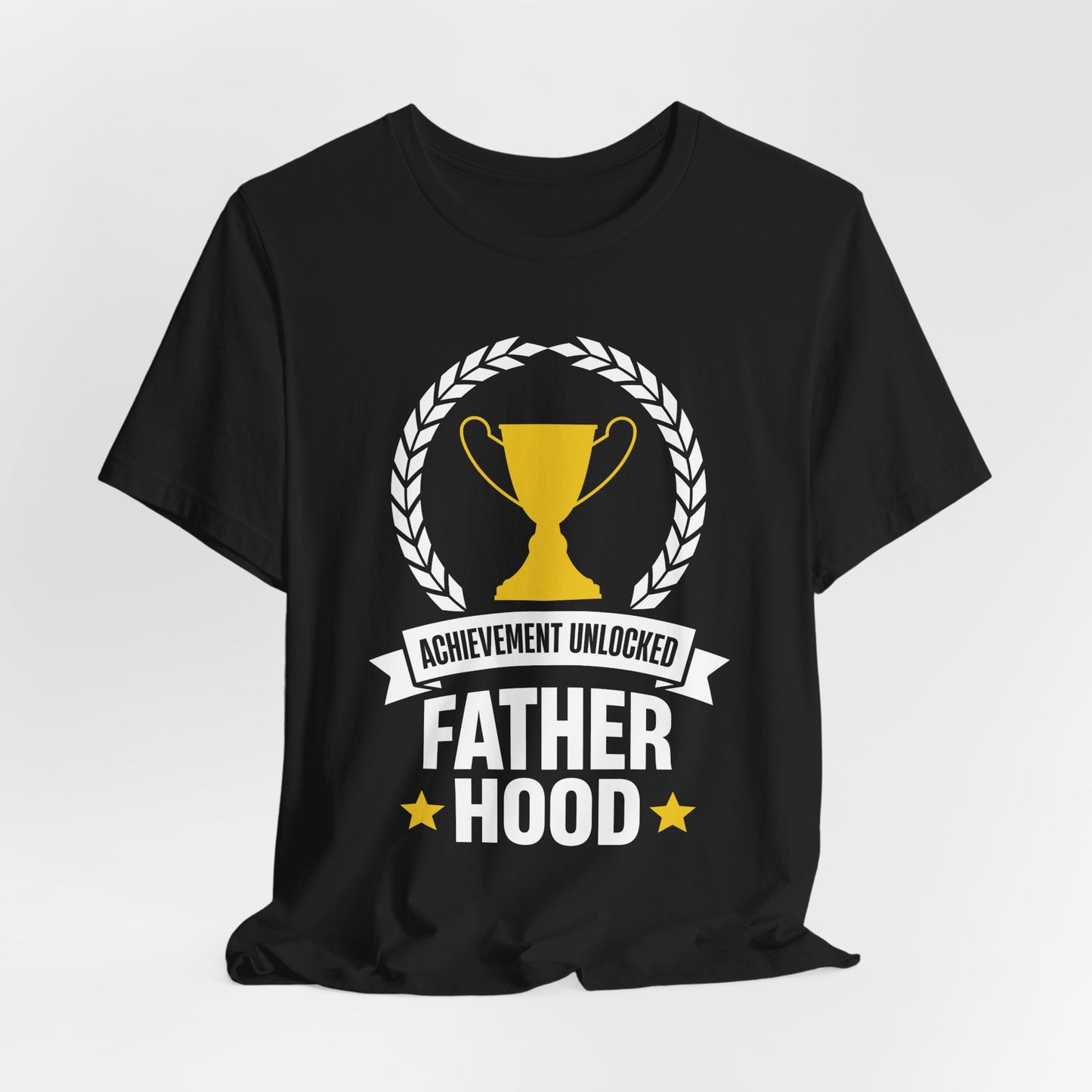 Achievement Unlocked, Fatherhood - Unisex Jersey Short Sleeve Tee - 13726
