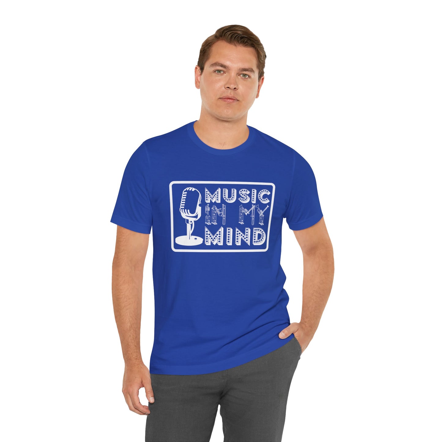 Music In My Mind - Unisex Jersey Short Sleeve Tee