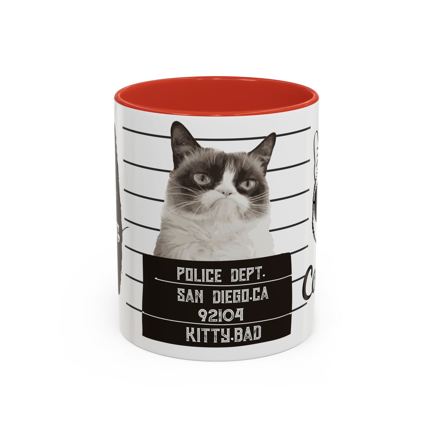 Kitty Bad - Accent Coffee Mug (11, 15oz)