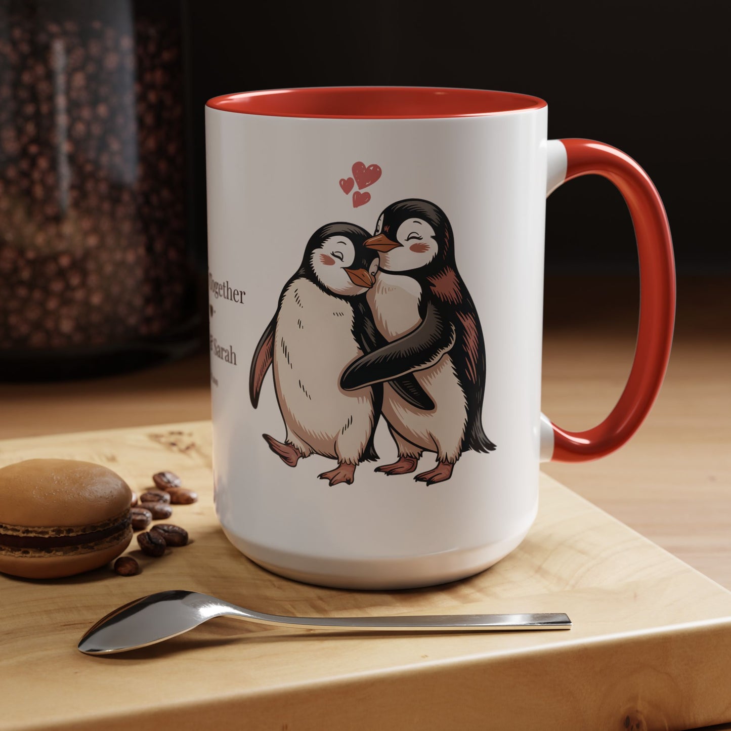 Love You More – Personalized Valentine’s Coffee Mug | Custom Romantic Gift —  (11/15 oz) - 14743