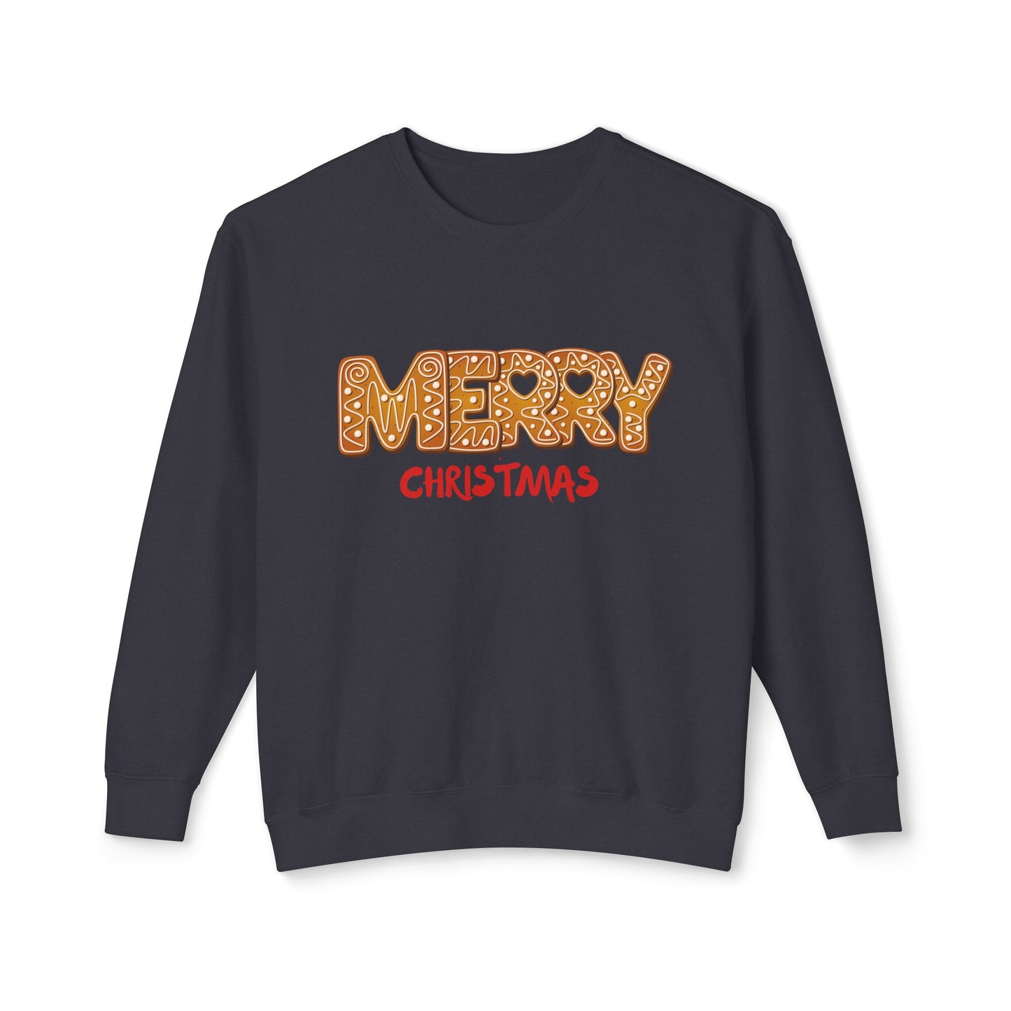 Merry Christmas - Unisex Lightweight Crewneck Sweatshirt