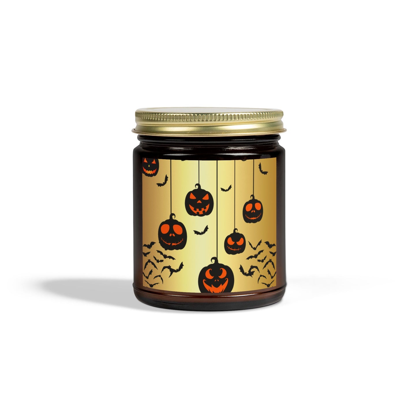 Pumpkin Party - Scented Coconut Apricot Candles (4oz, 9oz) - 14101