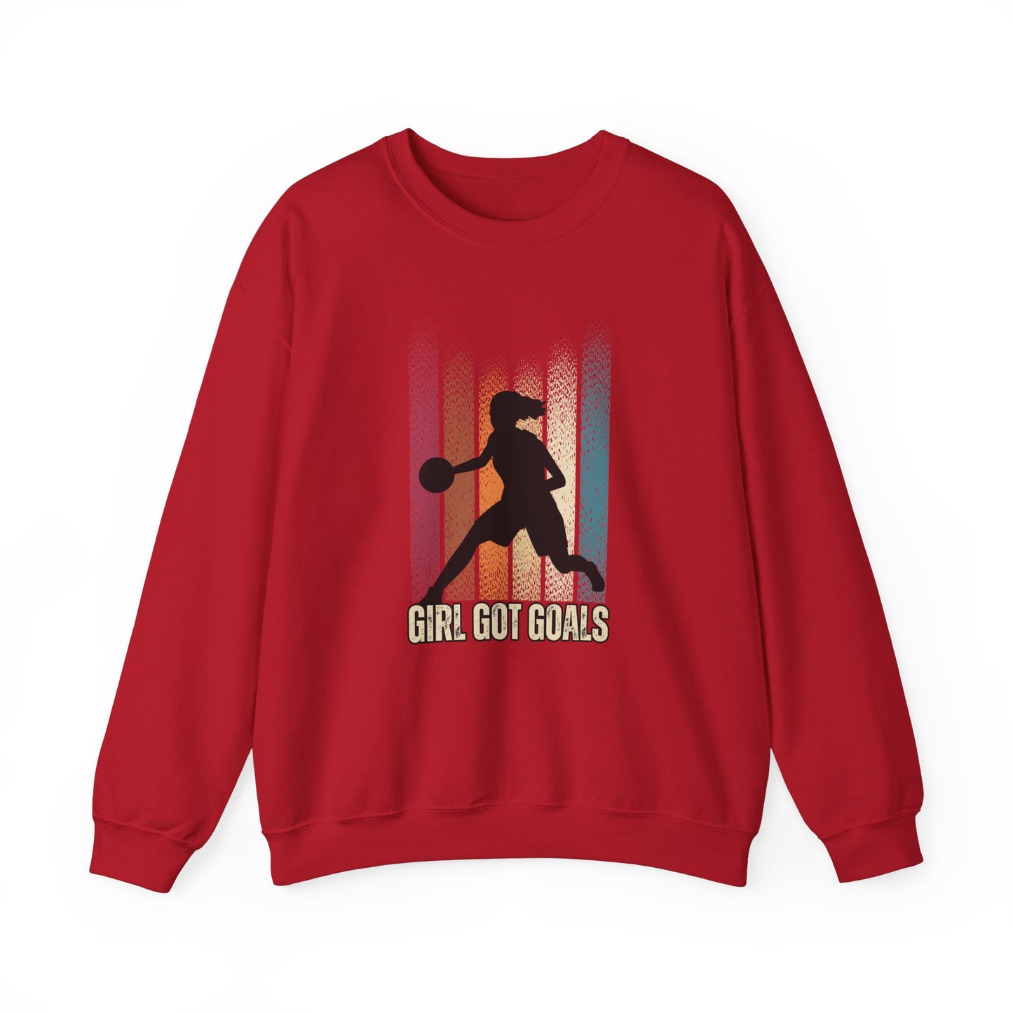 Basketball, Girl Got Goals - Unisex Heavy Blend™ Crewneck Sweatshirt - 10711