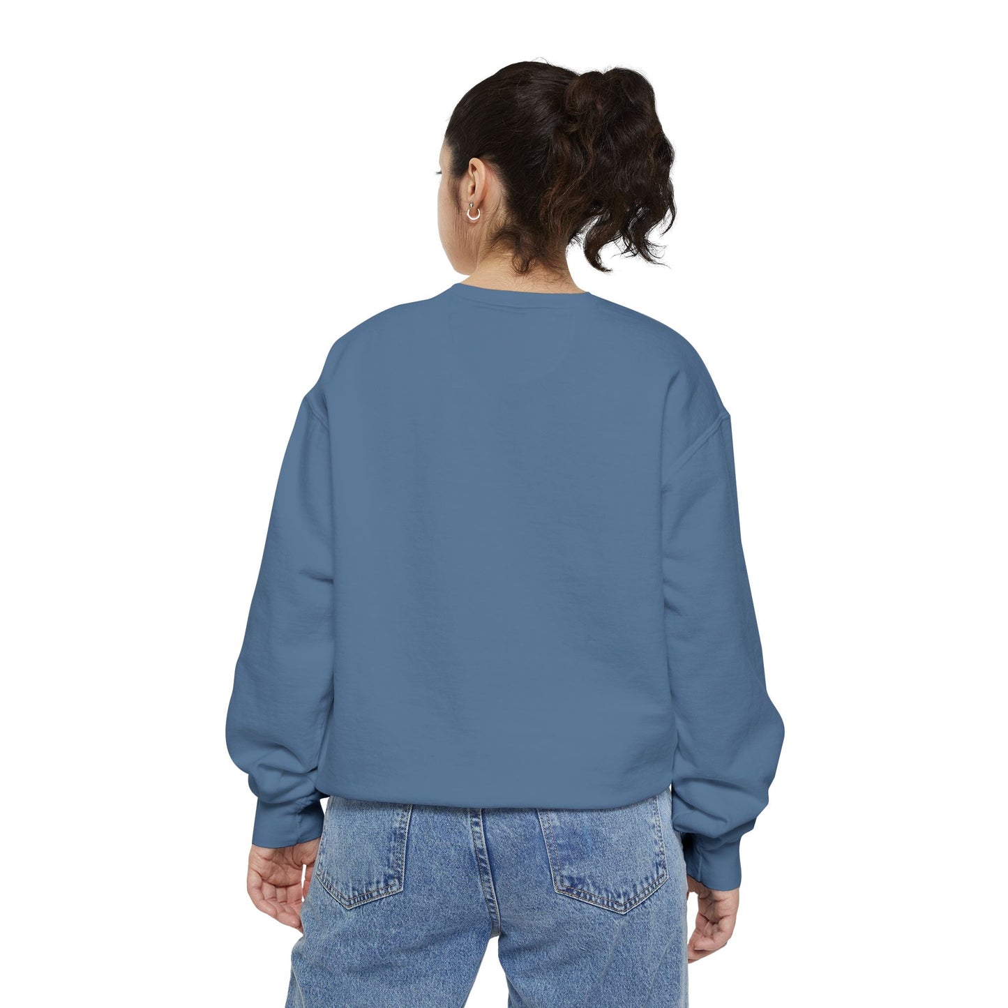 Astronaut Mom Garment-Dyed Sweatshirt | Space-Themed Gift for Mothers - 11838
