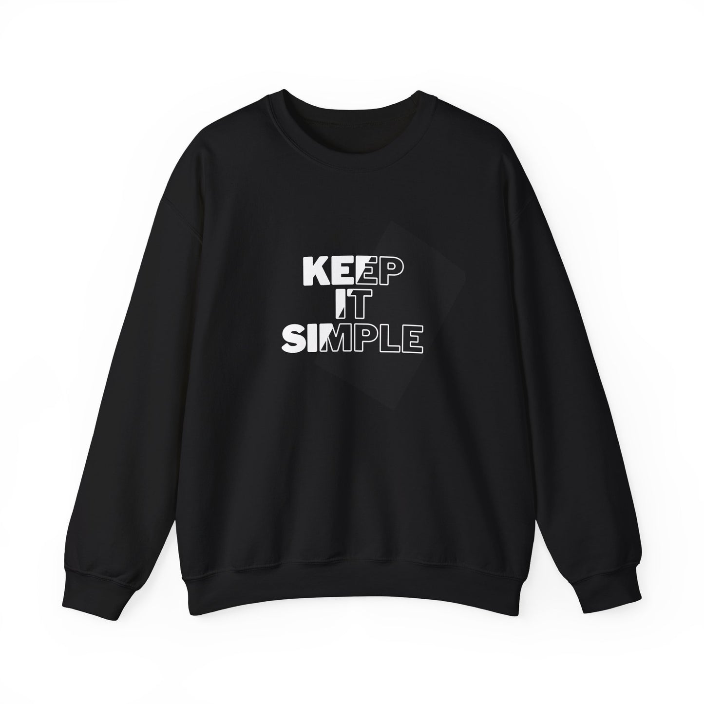 Keep It Simple - Unisex Heavy Blend™ Crewneck Sweatshirt | Crew neck,DTG,Embroidery,Men's Clothing,Neck Labels,Regular fit,Sweatshirts,TikTok,Unisex,Women's Clothing