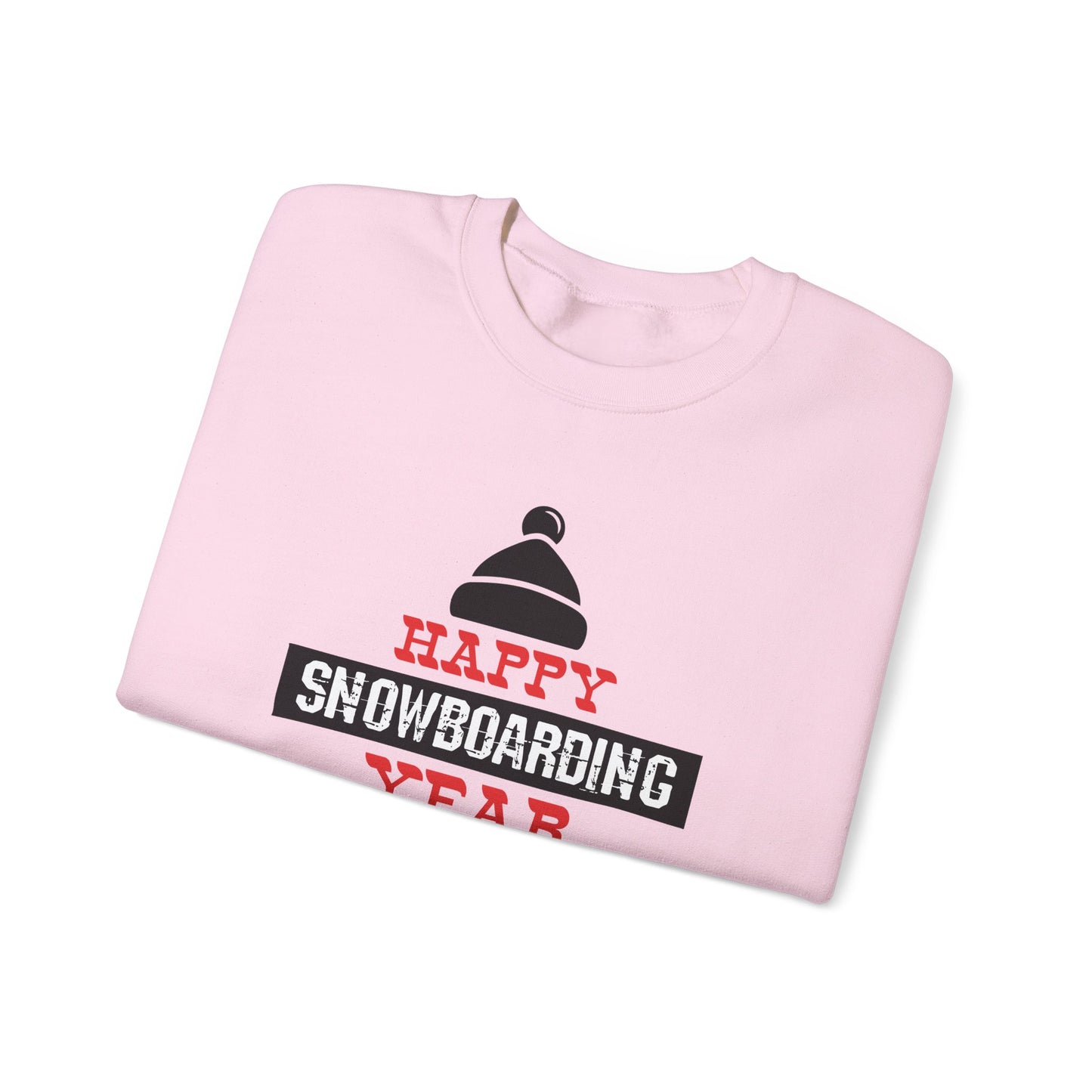 Happy Snowboarding Year - Unisex Heavy Blend™ Crewneck Sweatshirt