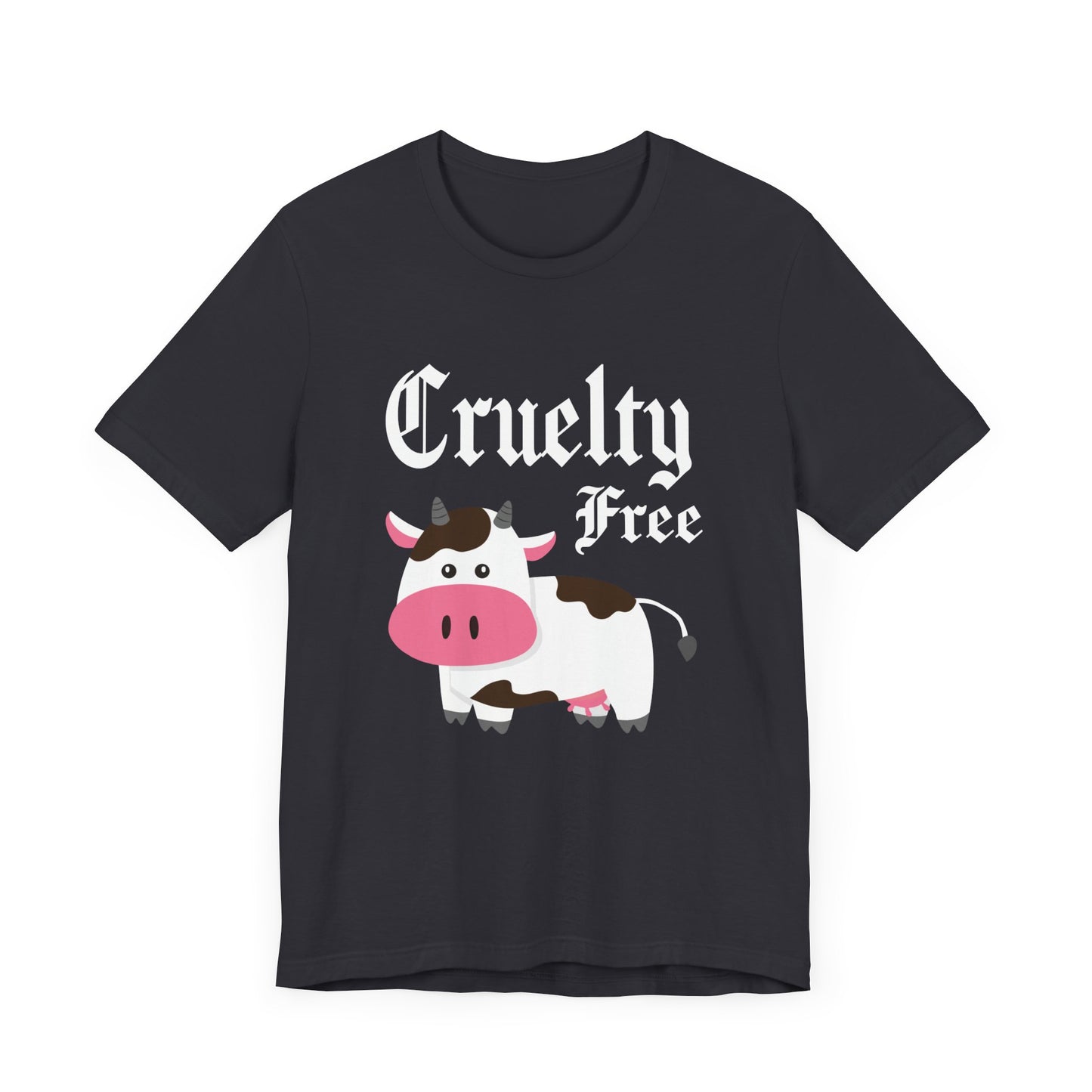 Vegan: Cruelty Free - Unisex Jersey Short Sleeve Tee