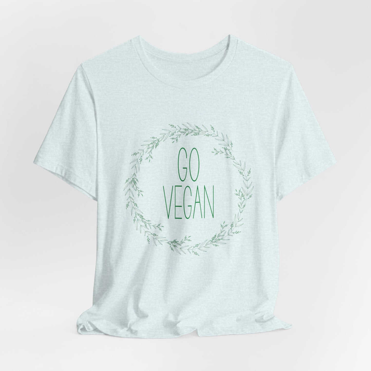 Go Vegan - Unisex Jersey Short Sleeve Tee