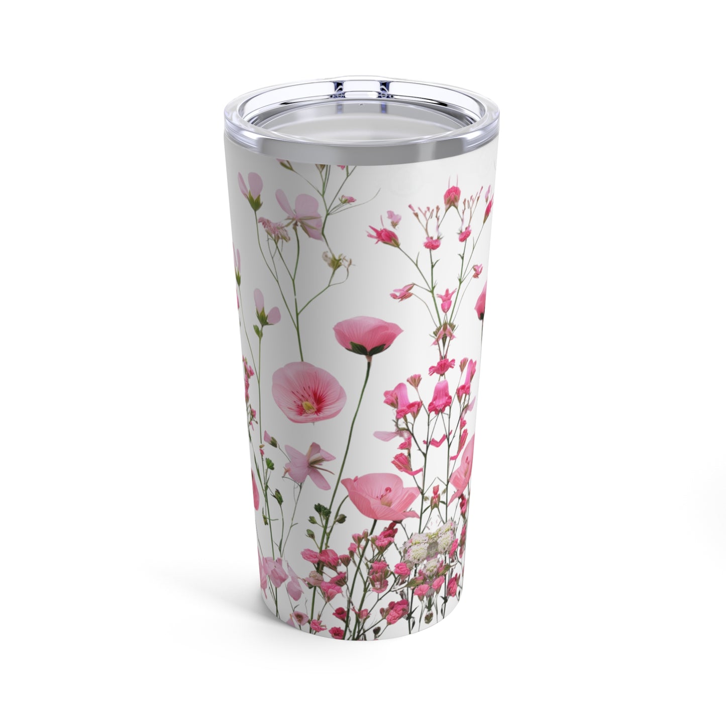 Pink Flowers - Tumbler 20oz