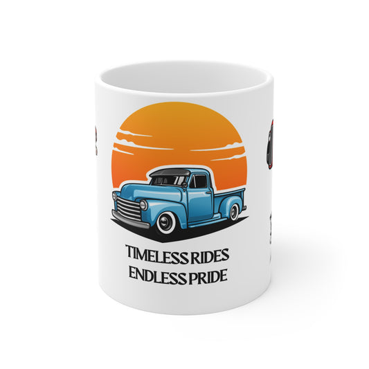 Timeless Rides, Endless Pride - Mug 11oz